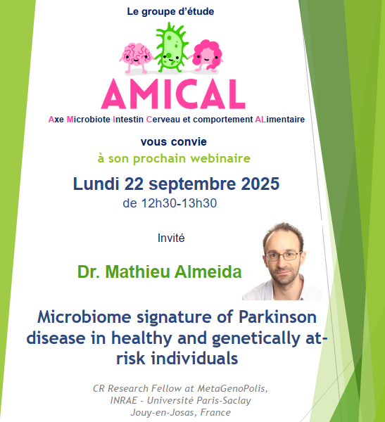 Webinaire AMICAL - 22 septembre 2025